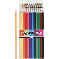 Creativ Company Kleurpotloden - basiskleuren, 12st.