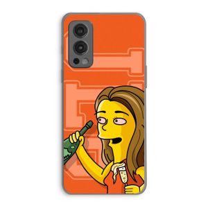 Jamie Lee Simpson: OnePlus Nord 2 5G Transparant Hoesje