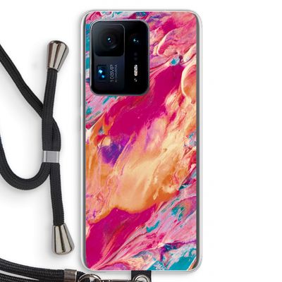 Pastel Echoes: Xiaomi Mi Mix 4 Transparant Hoesje met koord