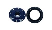 flens 8 gaats met 1 1/2 duims fitting en rubber pakking