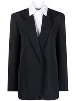 Alexander Wang blazer à empiècement détachable - Noir