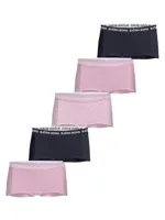 Björn Borg 5-Pack meisjes boxershorts - 100% katoen - Roze combi