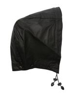 Barbour capuche cirée à liens de resserrage - Noir
