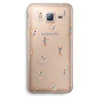 Dancing #3: Samsung Galaxy J3 (2016) Transparant Hoesje - thumbnail