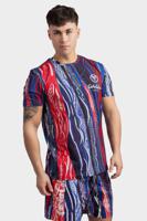 Carlo Colucci C3447 101 T-Shirt Heren - Maat XS - Kleur: RoodWitBlauw | Soccerfanshop