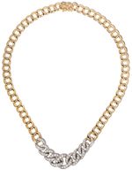 LEO PIZZO collier Groumette en or 18ct orné de diamants