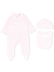 Dolce & Gabbana Kids trousseau de naissance à logo imprimé - Rose