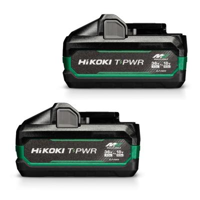 Hikoki BSL3640MVT TWIN PACK ACCU&apos;S | 1x 36V 4,0Ah en 1x 18V 8,0Ah - 381993