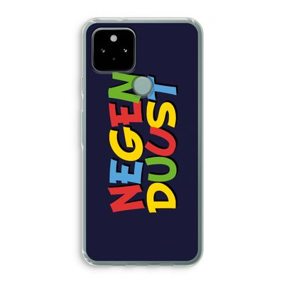 90's One: Google Pixel 5 Transparant Hoesje