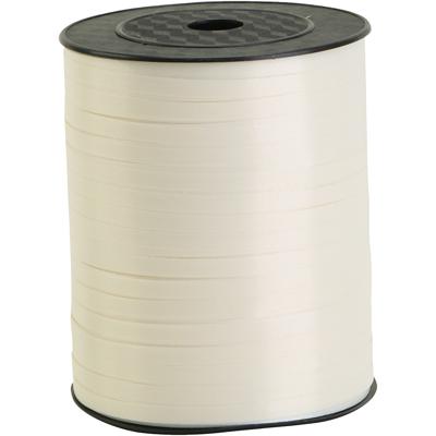 Creativ Company Cadeaulint, b: 5 mm, wit, 400 m/ 1 rol