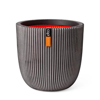 Pot bol Groove NL 54x52 antraciet bloempot - Capi europe