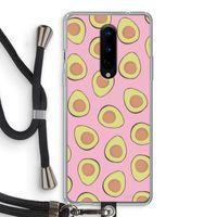 Dancing avocados: OnePlus 8 Transparant Hoesje met koord