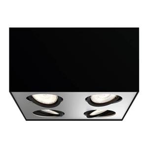 Philips WarmGlow LED Box plafond-/wandspot, 4x