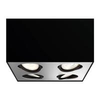 Philips WarmGlow LED Box plafond-/wandspot, 4x - thumbnail