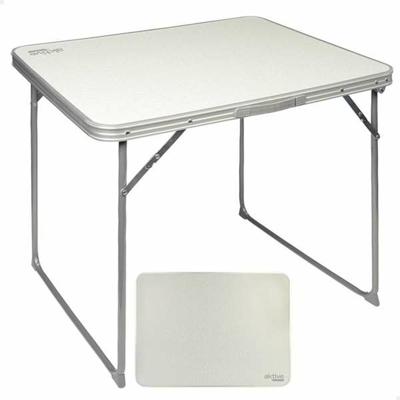 Vouwtafel Aktive Wit Staal Hout MDF 80 x 60 x 70 cm