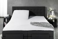Sleeptime Duo Splittopperhoeslaken Jersey Wit