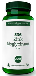 AOV 536 Zink Bisglycinaat 15mg Capsules