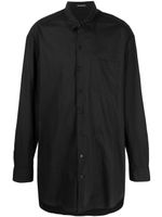 Ann Demeulemeester chemise boutonnée à manches longues - Noir - thumbnail