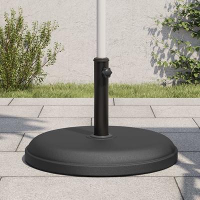 VidaXL Parasolvoet voor stokken van ø32/35/38 mm 25 kg rond