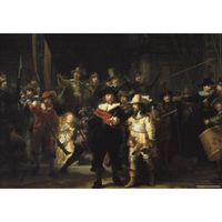 Puzzelman De Nachtwacht - Rembrandt van Rijn (Rijksmuseum) (1000) - thumbnail