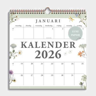 Weidebloemen Kalender 2026
