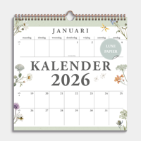 Weidebloemen Kalender 2026