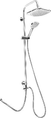 Cornat Doucheset Square Neo Hoekig Ch - TECBW3414