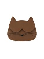 Sarah Chofakian cat cardholder - Marron - thumbnail