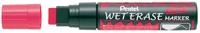 Viltstift Pentel SMW56 krijtmarker rood 8-16mm - thumbnail