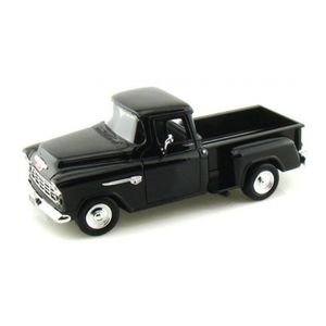 Modelauto Chevrolet Stepside 5100 1955 zwart schaal 1:24/20 x 9 x 8 cm