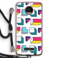 8-bit N°7: Motorola Moto Z Force Transparant Hoesje met koord