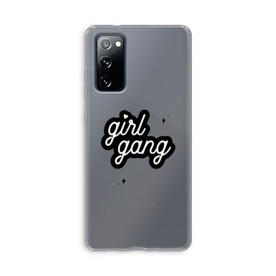 Girl Gang: Samsung Galaxy S20 FE / S20 FE 5G Transparant Hoesje