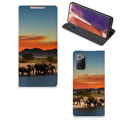 Samsung Galaxy Note20 | Hoesje maken | Olifanten