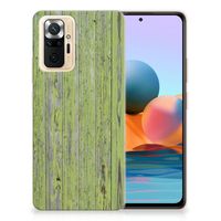 Xiaomi Redmi Note 10 Pro Bumper Hoesje Green Wood - thumbnail