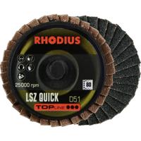 Rhodius 303932 LSZ QUICK Lamellenschijf RVS, Staal, Non-ferrometaal 10 stuk(s)