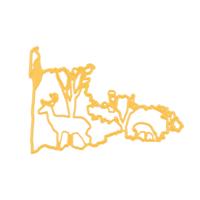 Nellie's Choice • shape die rendieren landschap