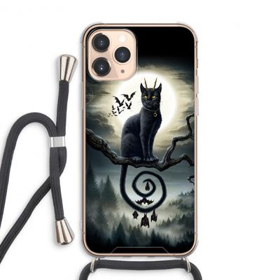 Moonlight Companions: iPhone 11 Pro Max Transparant Hoesje met koord