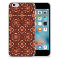 Apple iPhone 6 | 6s | TPU bumper | Batik Brown