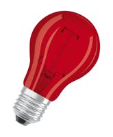 OSRAM 4058075433946 LED-lamp Energielabel G (A - G) E27 Peer 2.5 W = 7 W Rood (Ø x l) 60 mm x 105 mm 1 stuk(s) - thumbnail