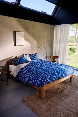 Auping Auping Meandering dekbedovertrek 240x200/220 Blue