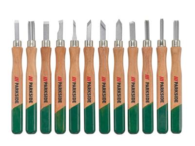 PARKSIDE Set beitels, snijmesjes en set messen (set voor houtsnijwerk)