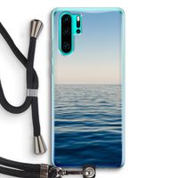 Water horizon: Huawei P30 Pro Transparant Hoesje met koord