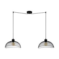 EGLO Pompeya Hanglamp - E27 - Ø 31 cm - Zwart