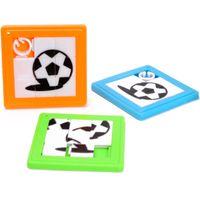 Voetbal schuifpuzzel, 3 x 3