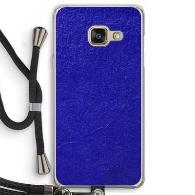 Majorelle Blue: Samsung Galaxy A3 (2016) Transparant Hoesje met koord