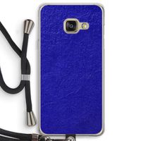 Majorelle Blue: Samsung Galaxy A3 (2016) Transparant Hoesje met koord