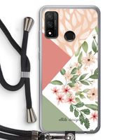 Sweet heaven geometrics: Huawei P Smart (2020) Transparant Hoesje met koord