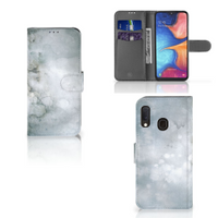 Hoesje Samsung Galaxy A20e Painting Grey - thumbnail