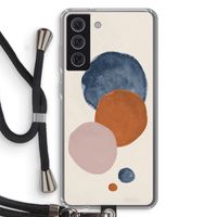 Geo #4: Samsung Galaxy S21 FE Transparant Hoesje met koord