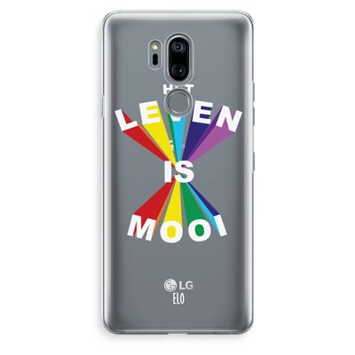 Het Leven Is Mooi: LG G7 Thinq Transparant Hoesje